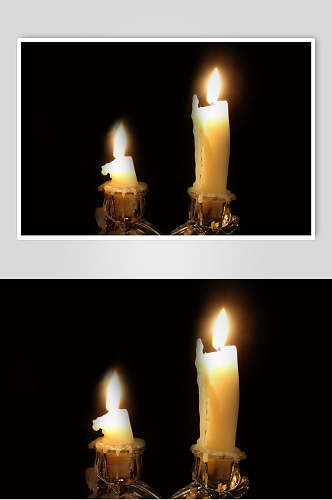 浪漫烛光蜡烛图片