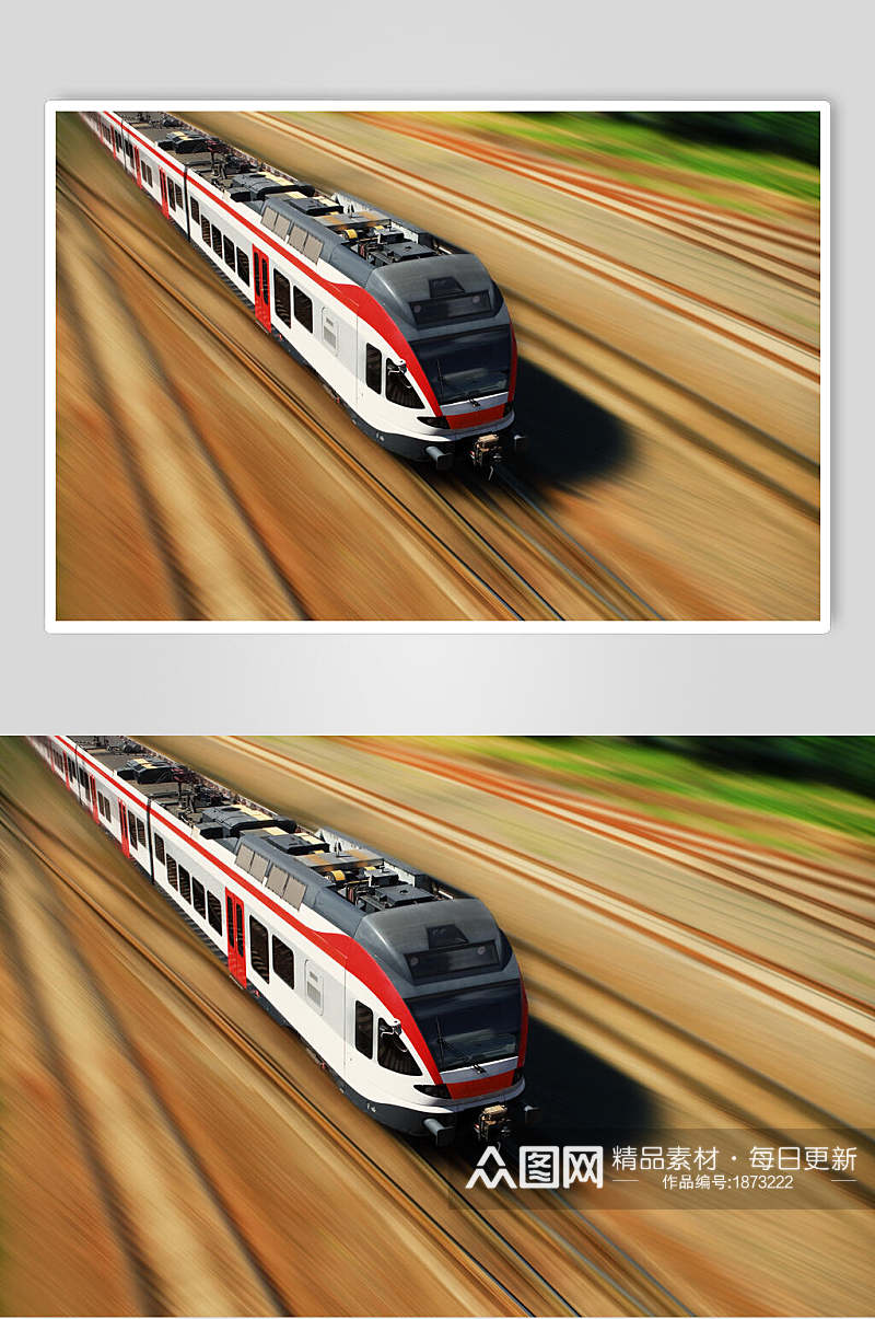 交通列车动车图片素材
