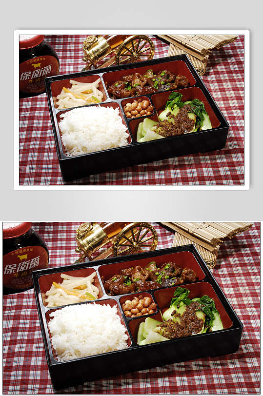 日式我們套餐鹵肉飯圖片
