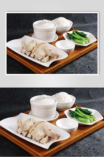 海南鸡饭美食高清图片