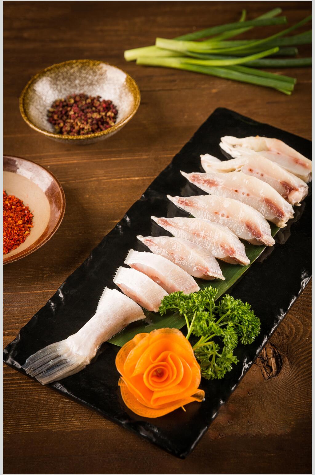 特色美味鱼美食高清图片素材