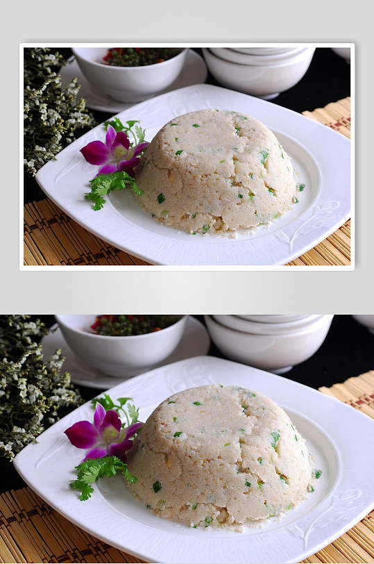 豆花系列豆筋沙美食图片
