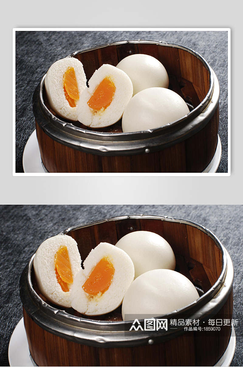 上海奶皇包美食摄影图片素材