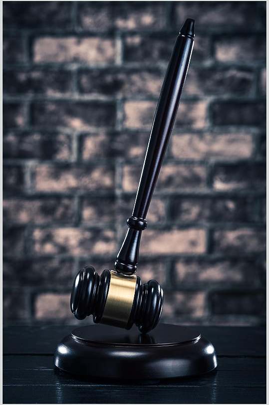 庄严法槌天秤摄影背景图片
