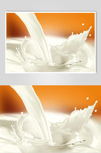 美食牛奶元素图片