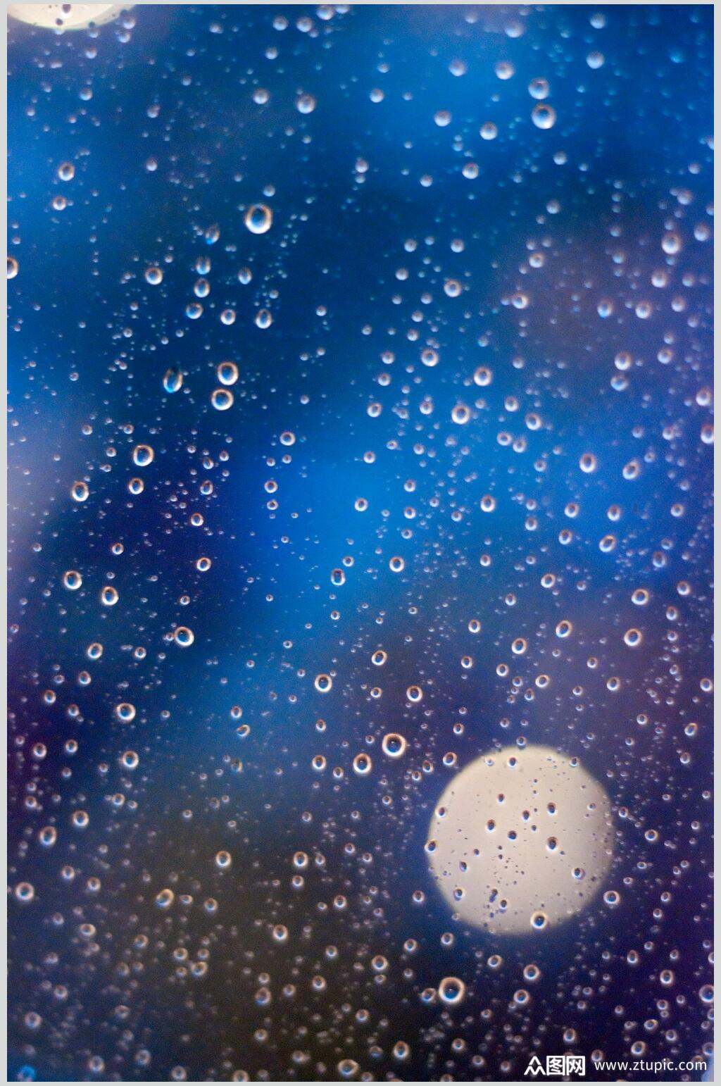 模糊透明水珠雨滴摄影元素图片模板下载-编号1867999-众图网