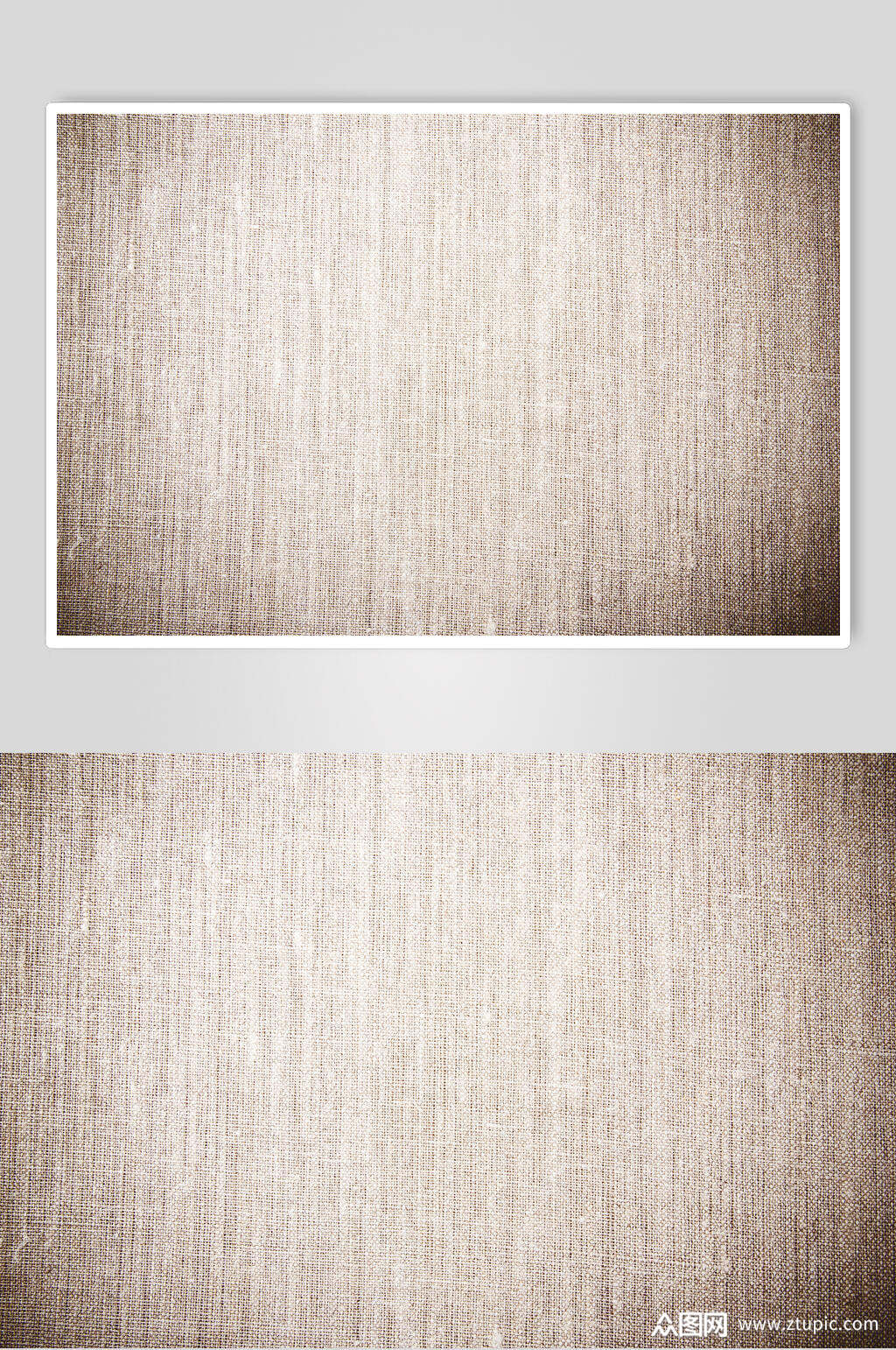 浅色调亚麻粗布背景图片