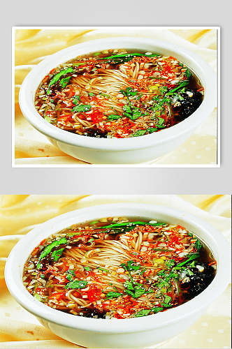 酸汤面食品高清图片