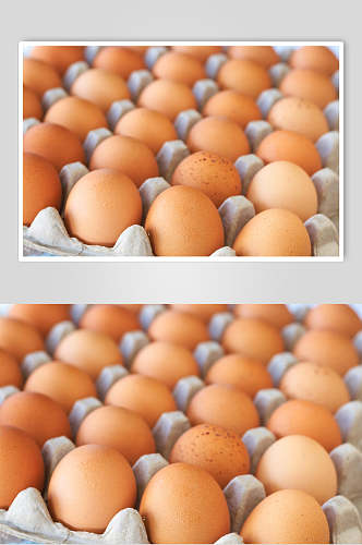 农家土鸡蛋摄影图片