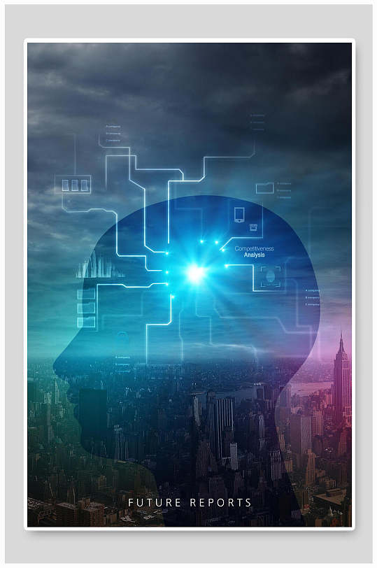 科技蓝色电路背景图片-科技蓝色电路背景设计素材-科技蓝色电路背景