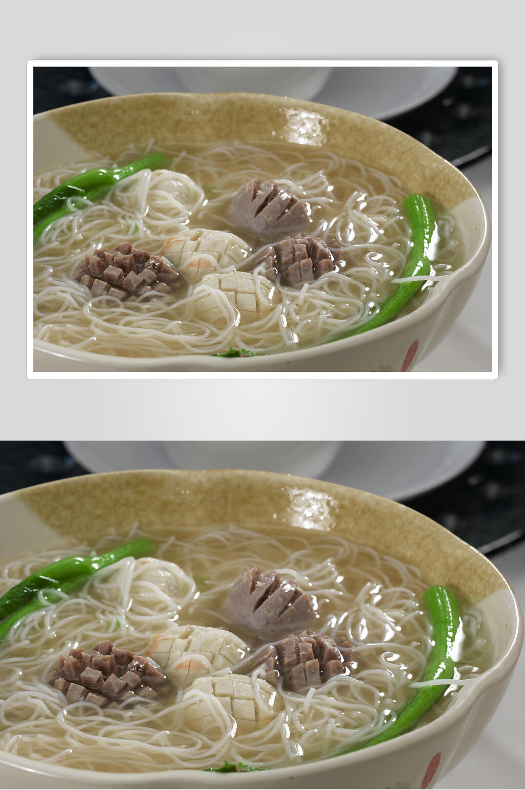 双丸汤米粉高清图片素材