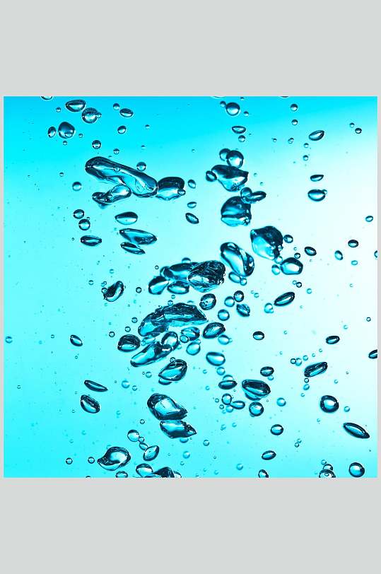 透明水珠雨滴水滴高清图片