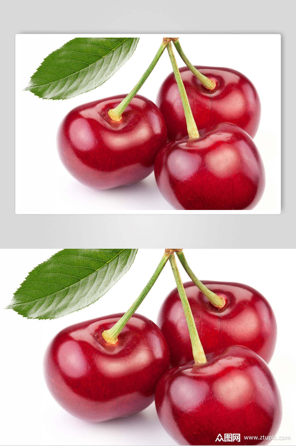 新鲜水果樱桃摄影素材图片
