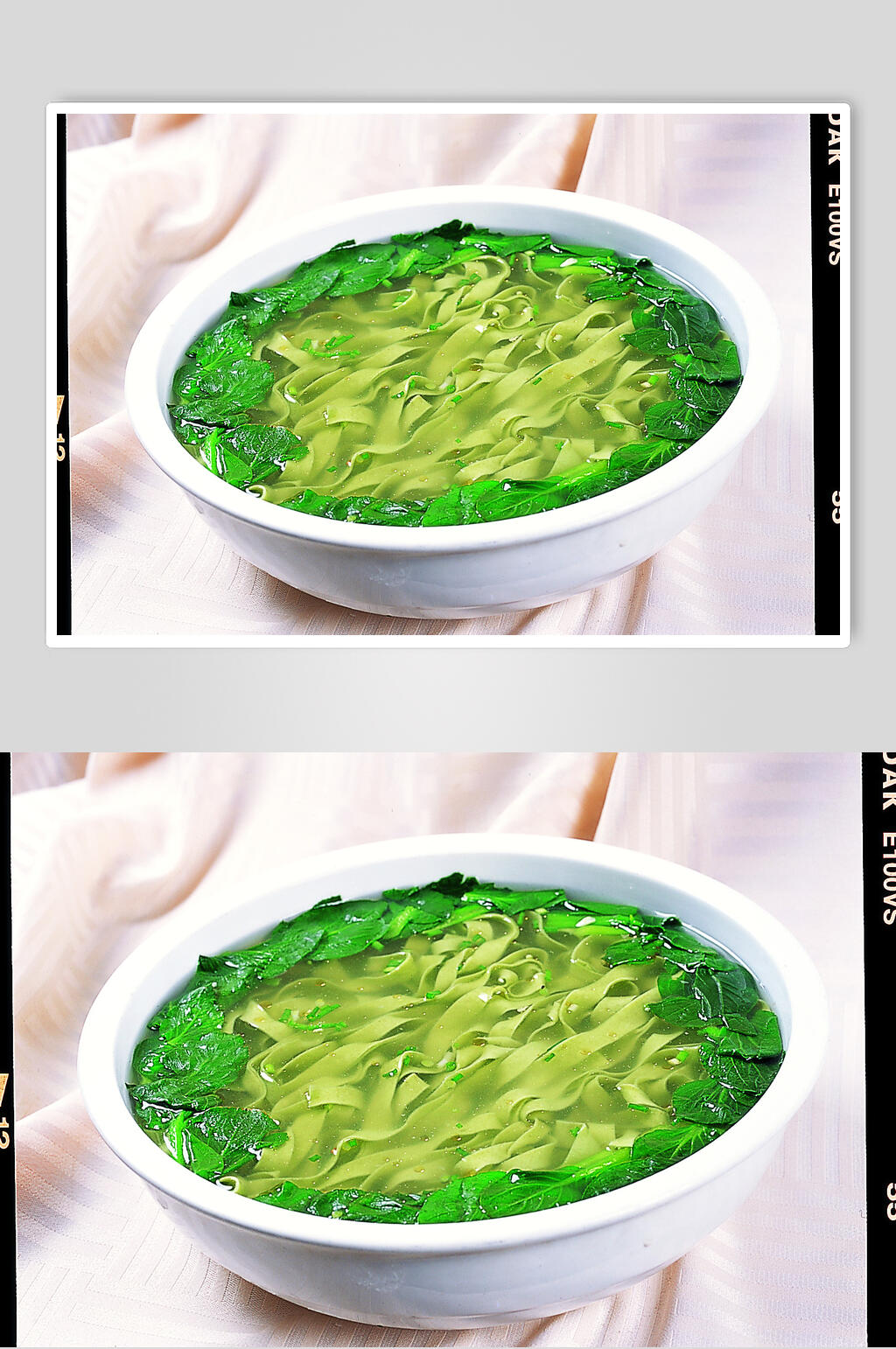 翡翠面条美食图片素材
