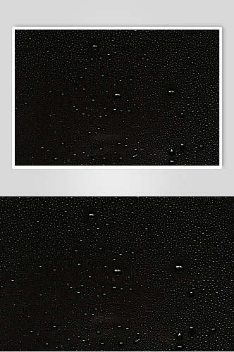 虚幻透明水珠雨滴摄影背景图片