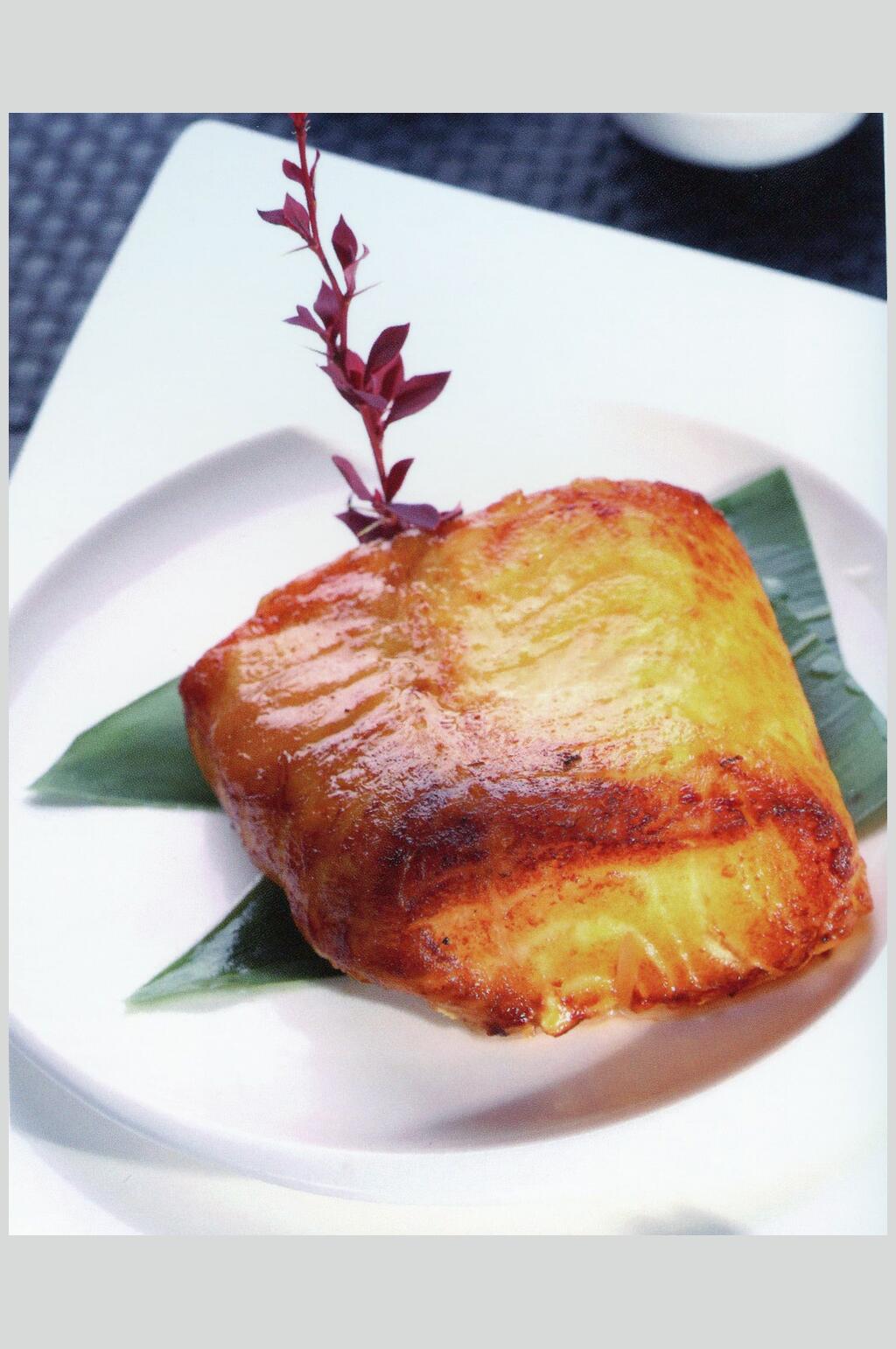 炭烧银鳕鱼美食图片素材