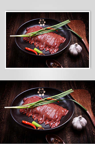 有机健康猪肉摄影元素图片