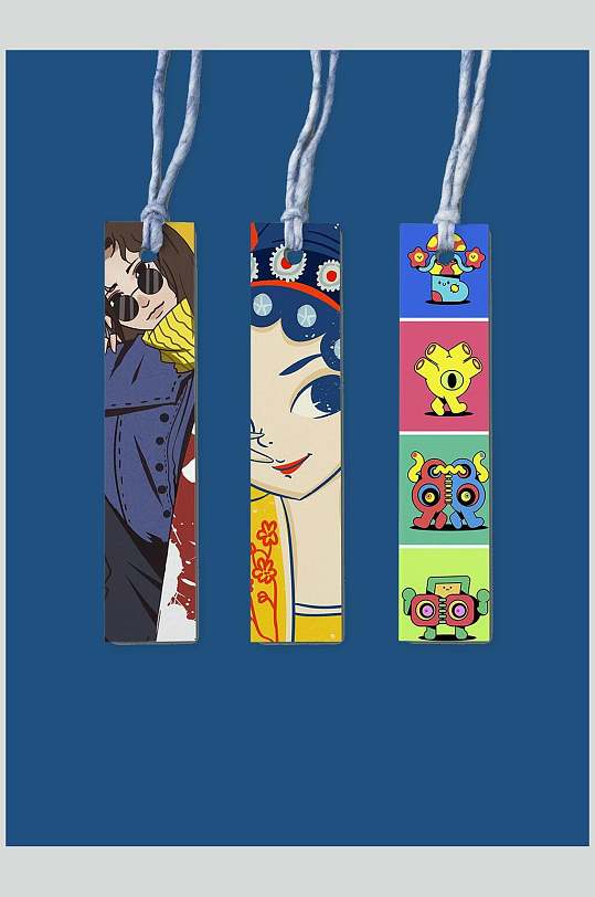 文创书签样机效果图