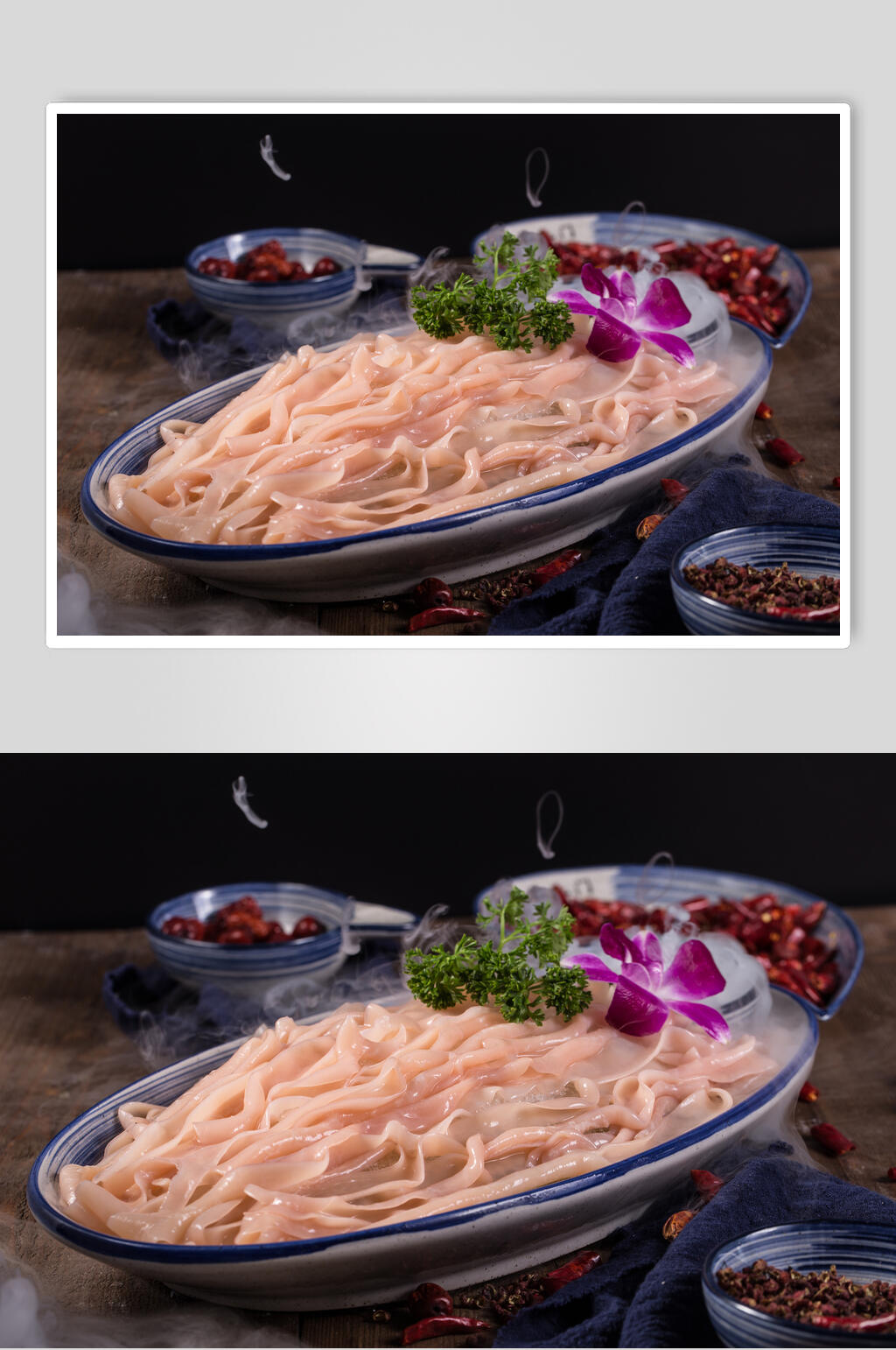 精品鸭肠美食高清图片素材