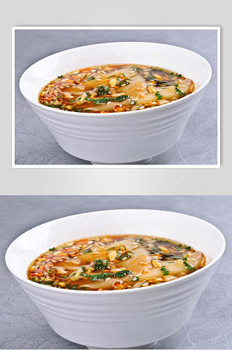 酸汤饺子皮高清图片
