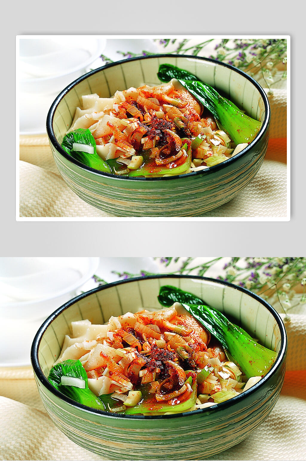 油泼扯面面食高清图片素材