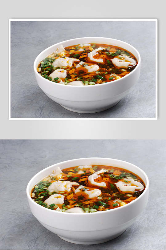 美味汤饺高清图片