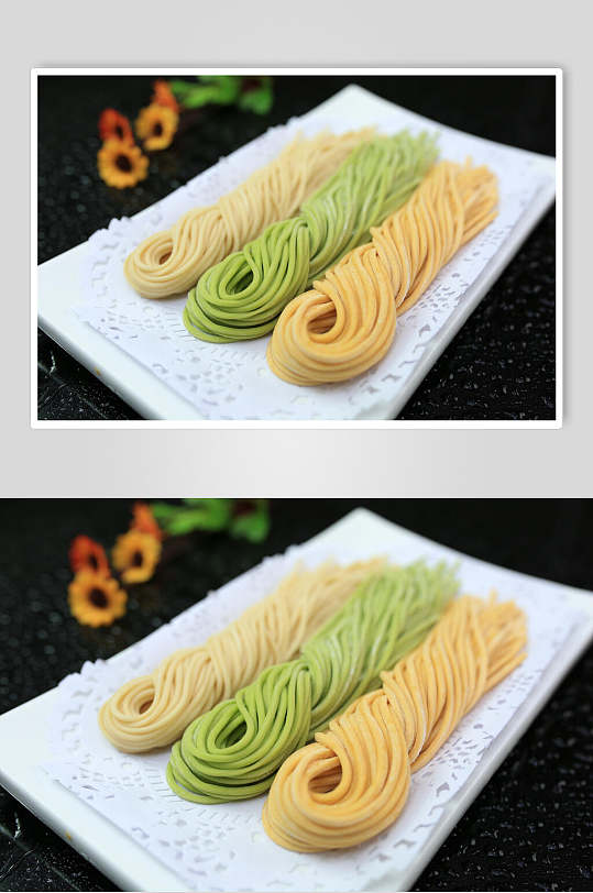 健康美味蔬菜面食品图片