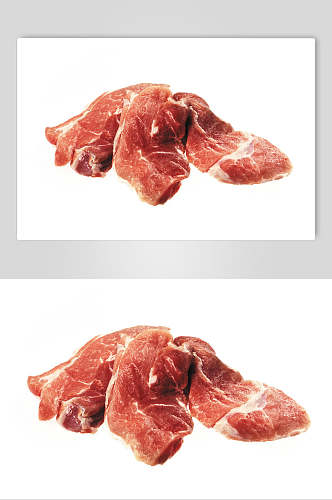 绿色安全猪肉摄影元素图片
