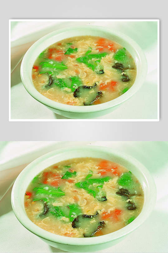 五彩拌汤高清图片