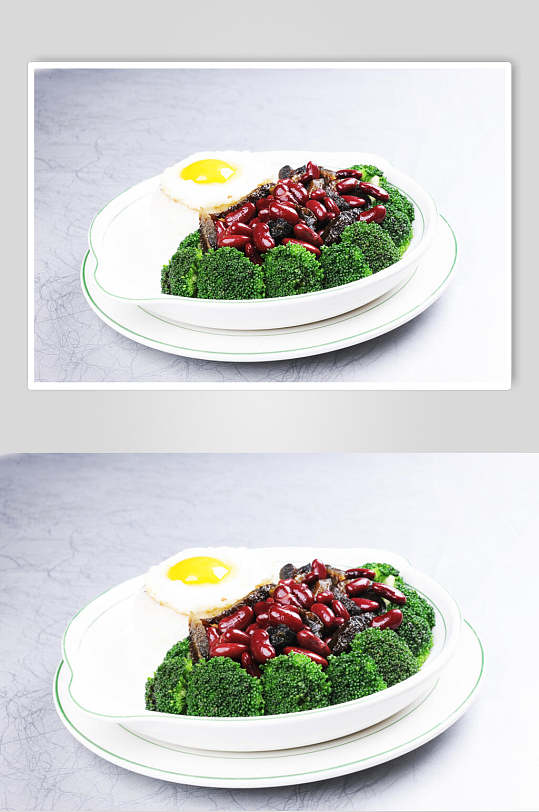 鲍汁海参烩饭美食摄影图片