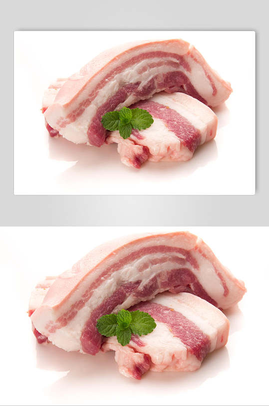 绿色安全猪肉摄影背景图片