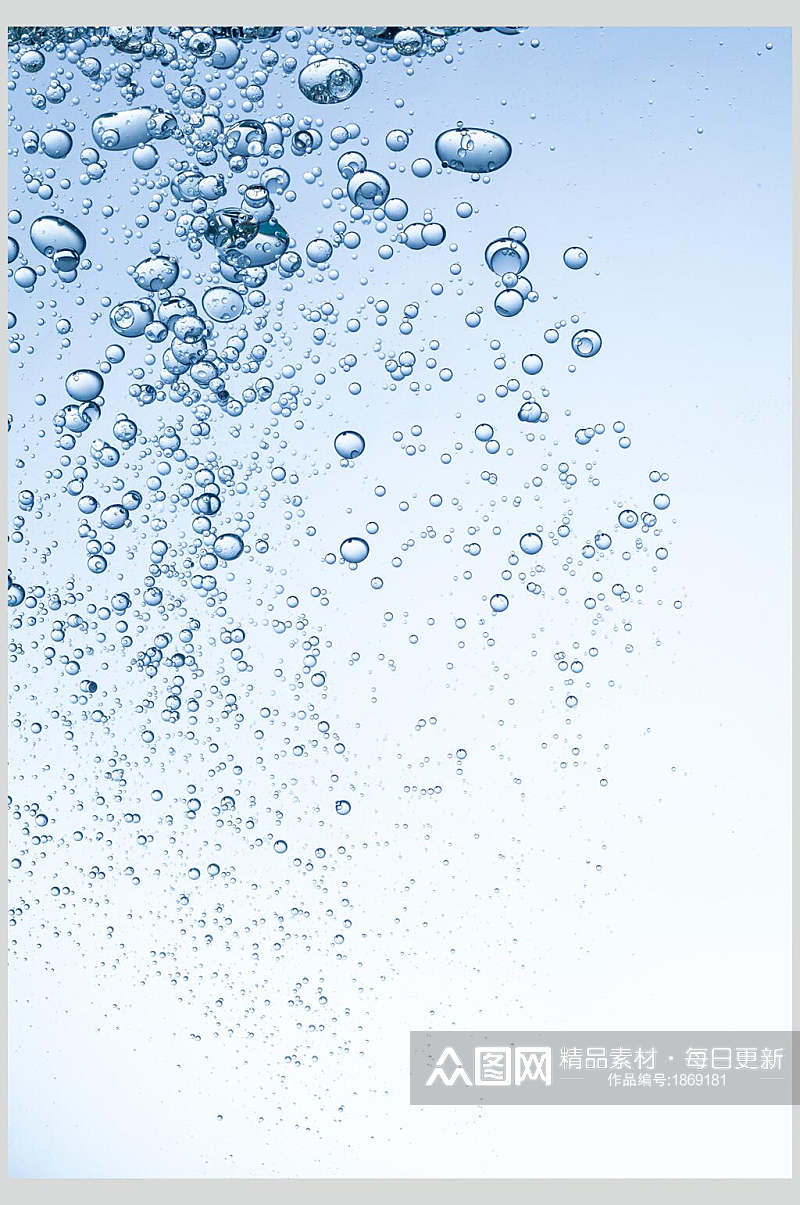 唯美透明水珠雨滴图片素材