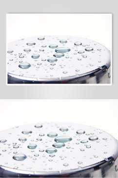 真实透明水珠雨滴摄影元素图片