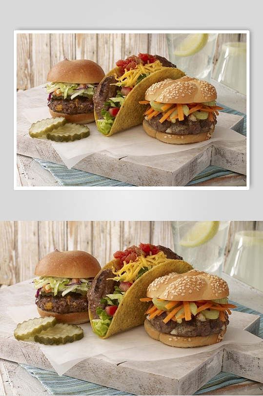 汉堡单人套餐图片-汉堡单人套餐素材下载-众图网
