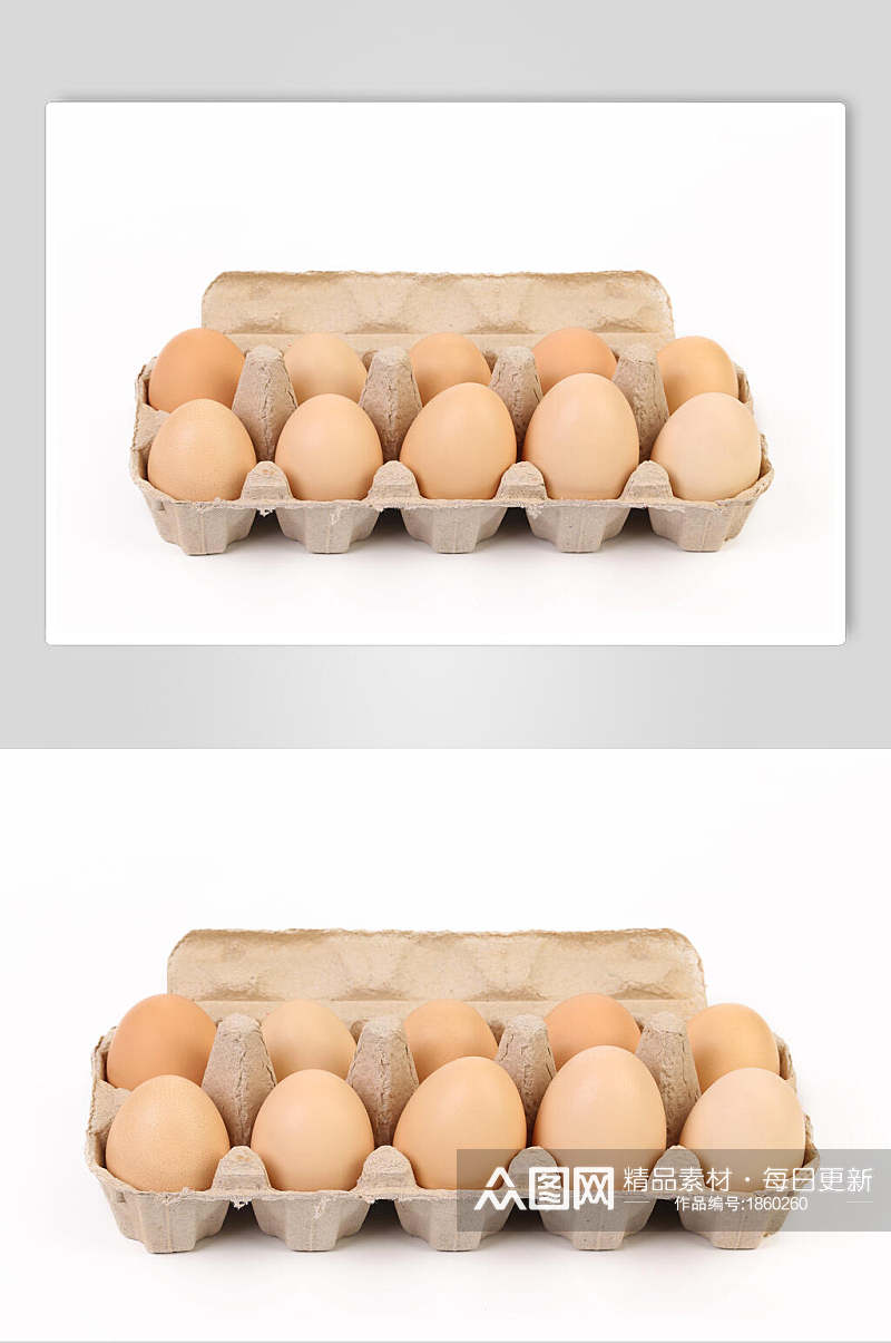 农机土鸡蛋盒装图片素材