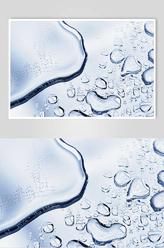 真实透明水珠雨滴图片