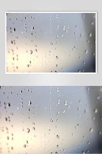 虚幻透明水珠雨滴摄影元素图片