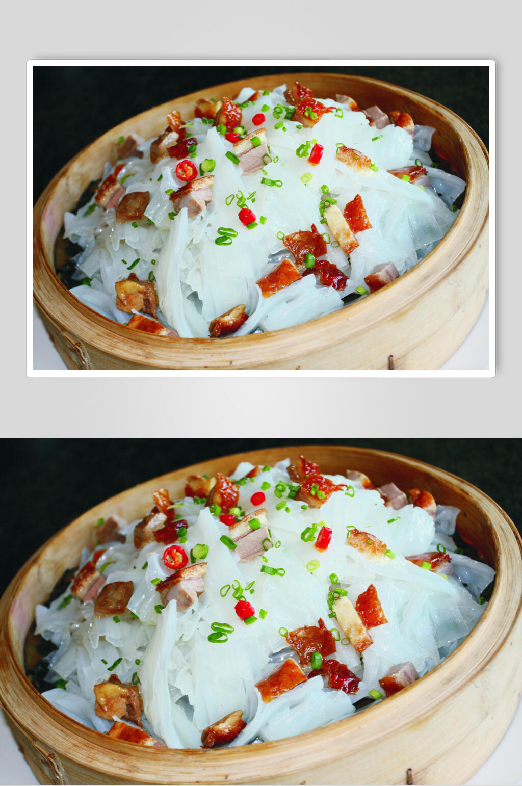 烧鹅蒸陈村粉美食高清图片素材