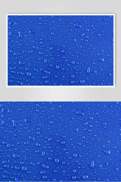 真实透明水珠雨滴摄影素材图片