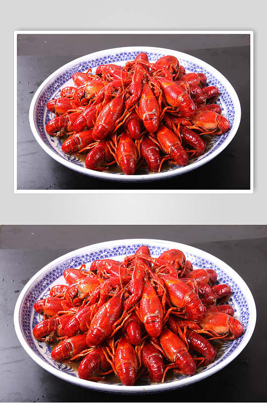 吃货小龙虾摄影素材图片
