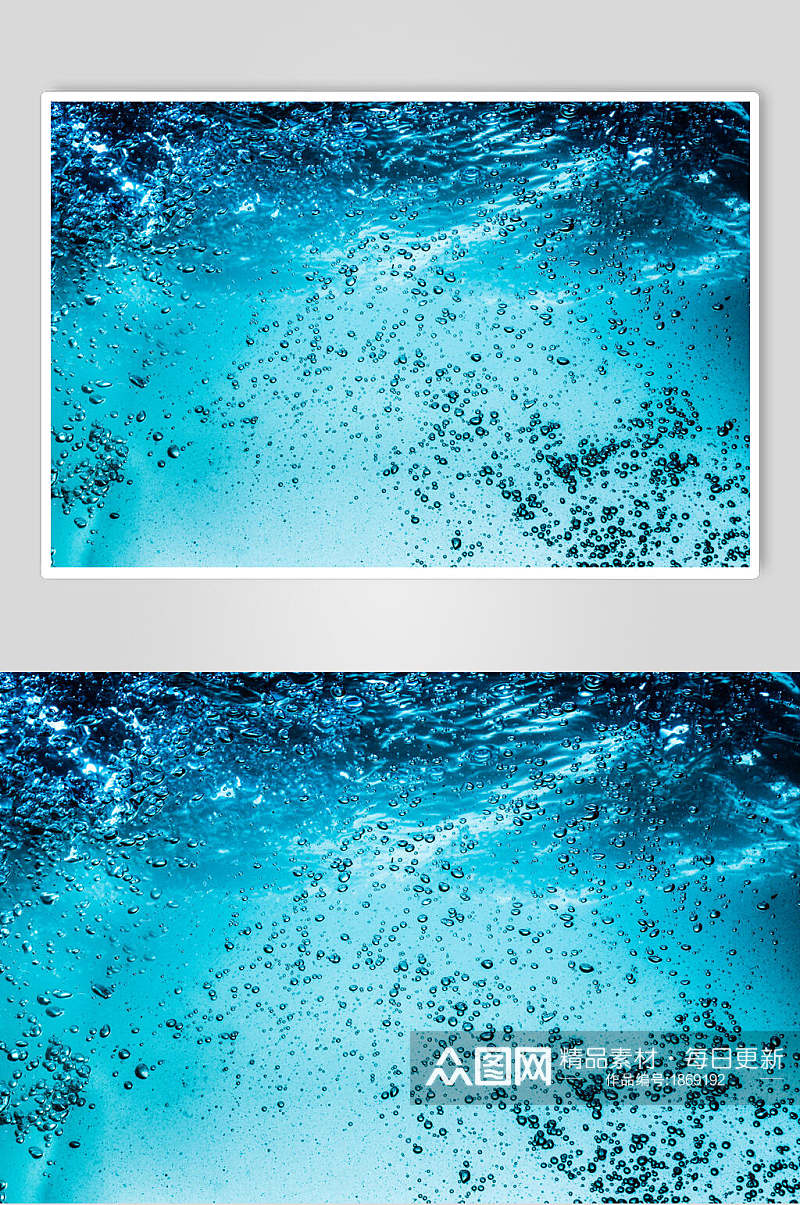 唯美透明水珠雨滴摄影背景图片素材