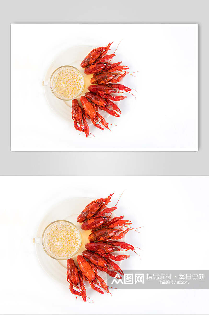 好吃小龙虾摄影元素图片素材