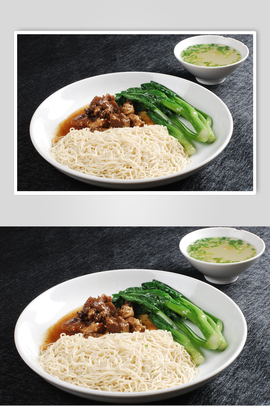牛腩捞面美食高清图片素材