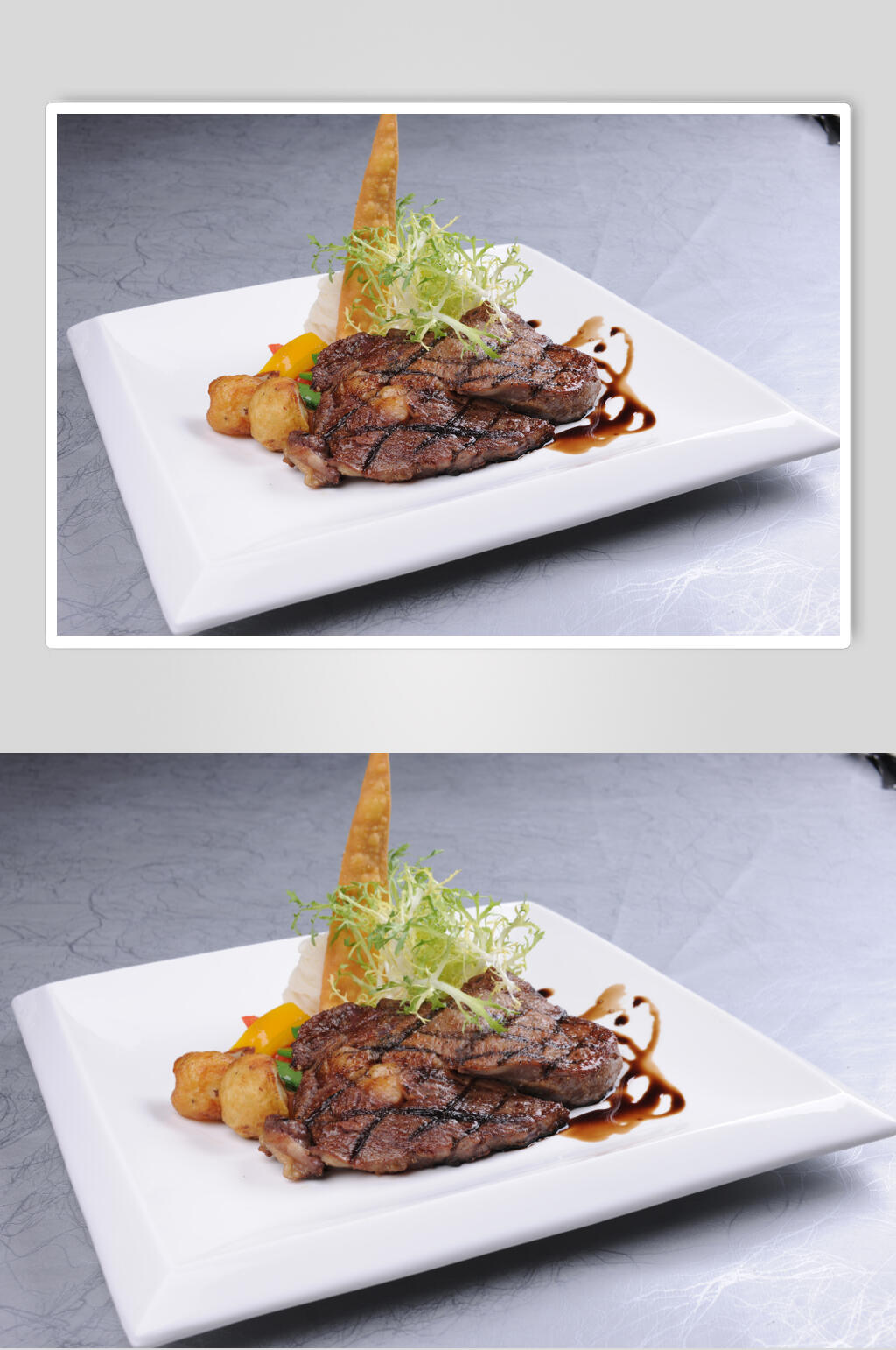 美味肉眼牛排美食摄影图片素材