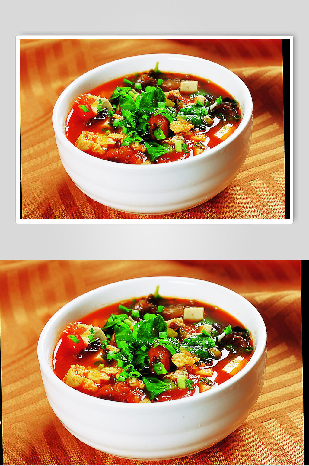 新鲜美味豆腐哨子面美食图片素材