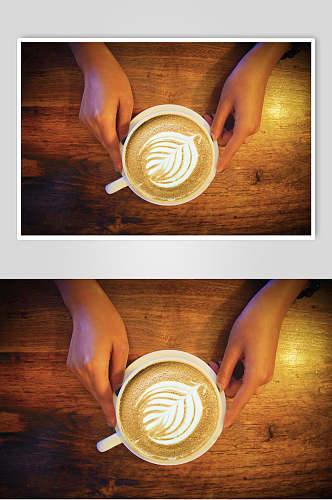 手磨咖啡图片