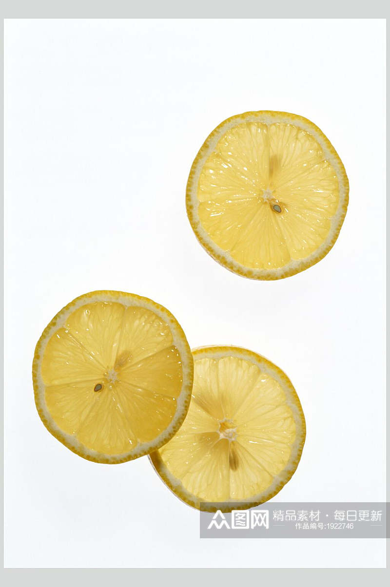 清新柠檬蔬果图片素材