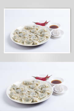 秀色可餐水饺饺子图片