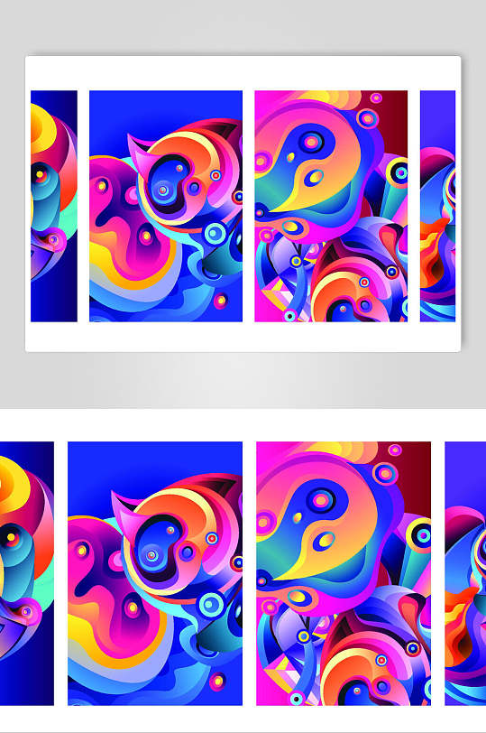 抽象色彩海报背景图片-抽象色彩海报背景设计素材-抽象色彩海报背景