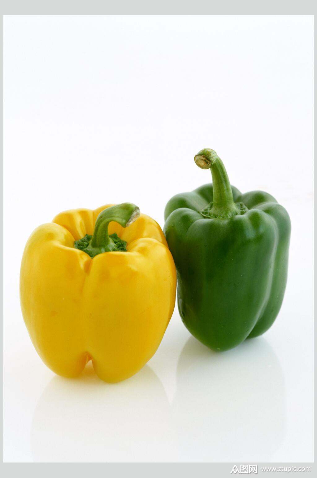 彩椒蔬果特写图片